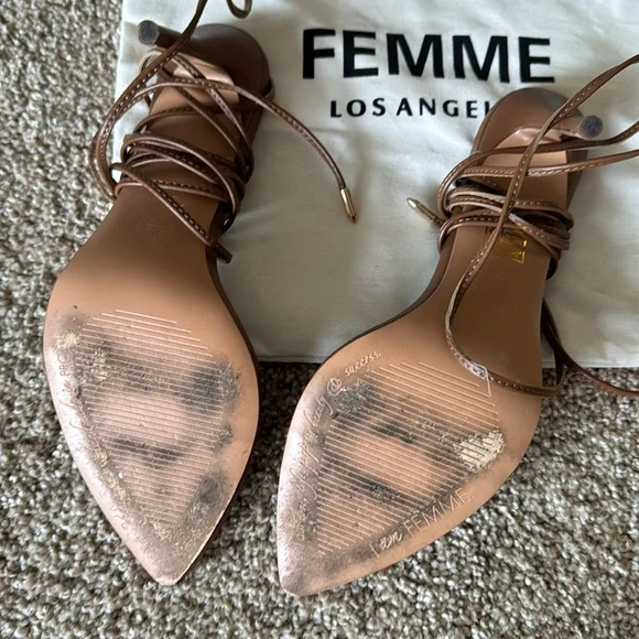 Femme LA Strappy Heel - Picture 4 of 7